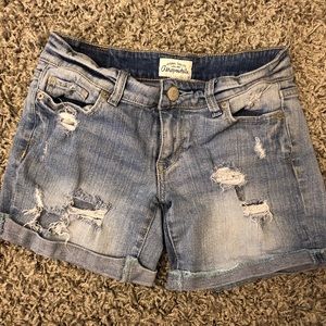 💜2 FOR $10💜 Ripped Jean Shorts Aeropostale